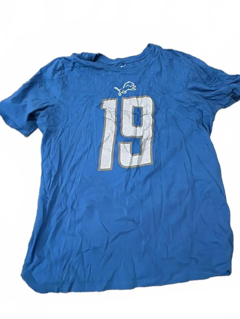 Nike Boys Blue Sports Athletic Cut Tee XL